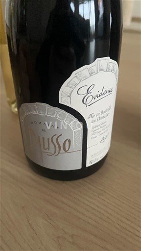 Valle della Loira Vouvray Domaine Musso Evidence 2022