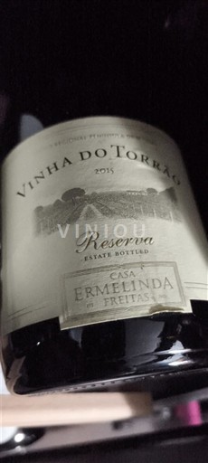 Península de Setúbal Casa Ermelinda Freitas Vinha do Torrão Reserva 2015