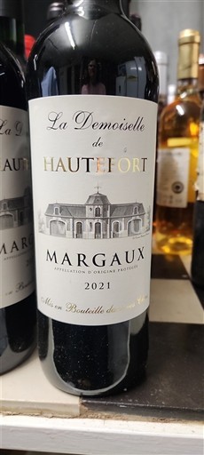 Bordeaux Margaux Hautefort La Demoiselle de Hautefort 2021