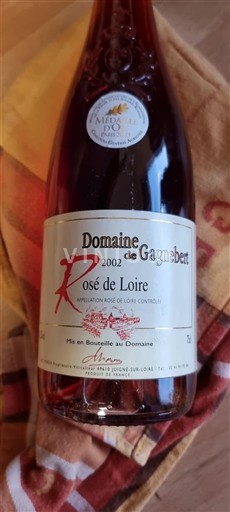 Valle della Loira Rosato della Loira Domaine Gagnebert 2002