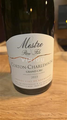Bourgogne Corton-charlemagne Grand Cru Mestre Père & Fils 2023