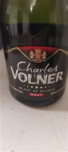 Rượu vang sủi bọt Blanc brut Blanc de Blancs Charles Volner Non millésimé Pháp Thung lũng sông Loire Vin de France