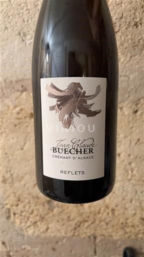 Alsace Crémant d'Alsace Jean-Claude Buecher Reflets 2020