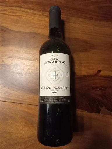 Bordeaux Croix de Monsognac Cabernet Sauvignon 2020