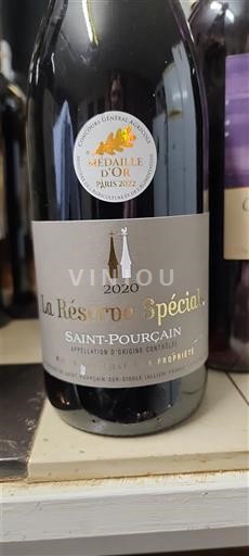 Valle della Loira Saint-Pourçain Union des Vignerons de Saint-Pourçain La Réserve Spéciale 2020