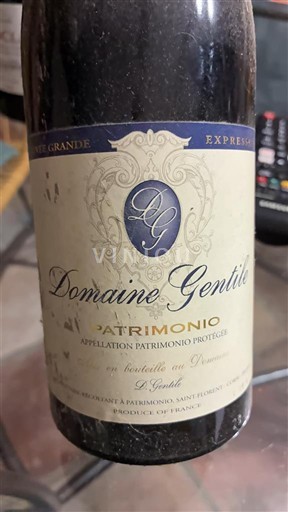 Corse Patrimonio Domaine Gentile 2009