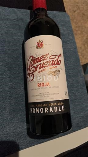 La Rioja Rioja Gómez Cruzado Honorable 2017