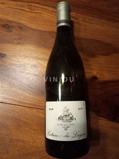 Loire Valley Coteaux du Layon Le Pré aux Clercs 2018