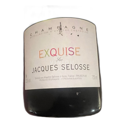 Champagne Sâm-panh Jacques Selosse Exquise Không niên vụ
