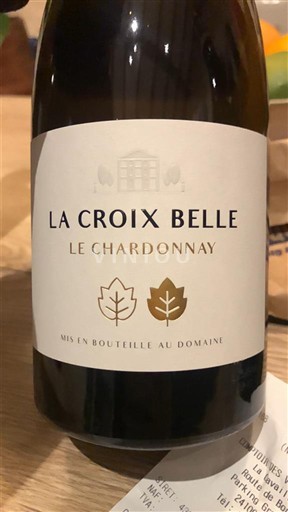 Languedoc in Roussillon Côtes de Thongue La Croix Belle Le Chardonnay Neleten.