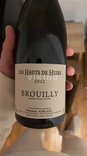 Beaujolais Brouilly Les Hauts de Huire 2022