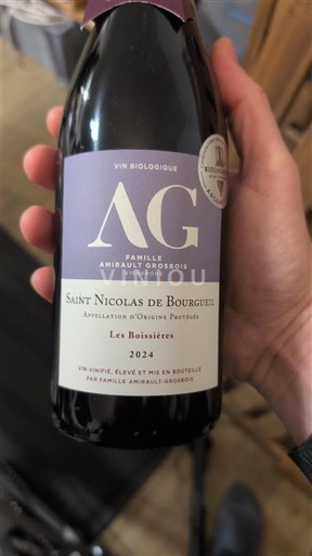 Valle del Loira Saint-Nicolas-De-Bourgueil Famille Amirault-Grosbois Les Boissières 2024