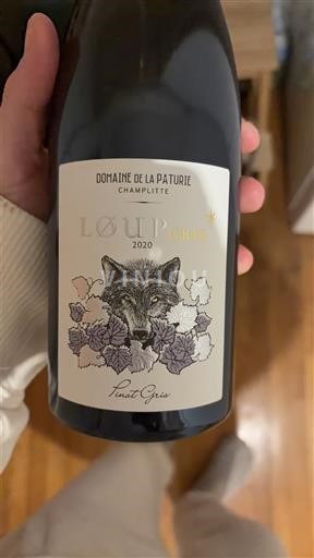 Các vùng miền Đông Franche-Comté Domaine La Pâturie Loup Gris 2020
