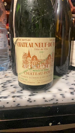 Valle del Rodano Châteauneuf-du-Pape Château Fortia Tête de 1990