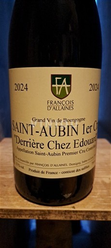 Bourgogne Saint-Aubin Premier Cru François d’Allaines Derrière chez Édouard 2024