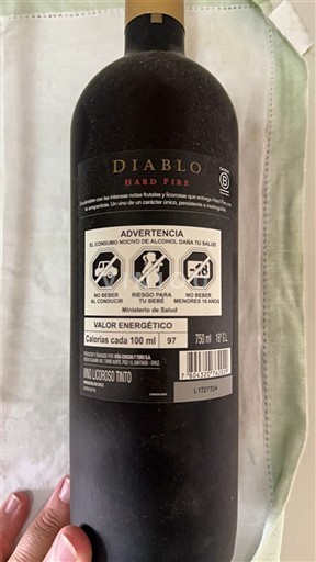 Valea Maipo Maipo Central Diablo Dark Red Nemilésimat
