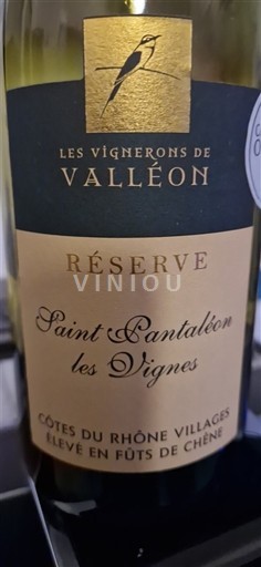 Valle del Rodano Non specificato Les Vignerons de Valléon Réserve 2020