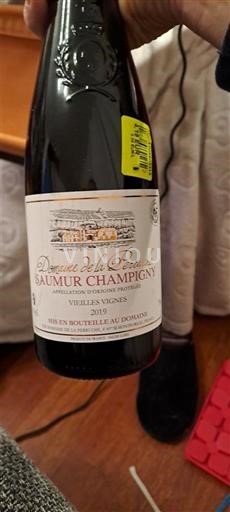 Thung lũng sông Loire Saumur-champigny Domaine La Perruche Vieilles Vignes 2019