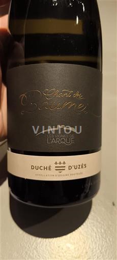 Thung lũng Rhône Duché d'Uzès Les Vignobles de l'Arque Chant des Baumes 2024