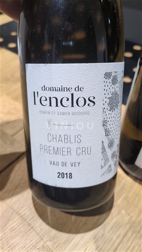 Bourgogne Chablis Premier Cru Domaine L'Enclos Vau de Vey 2018