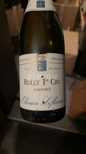 Bourgogne Rully Premier Cru Olivier Leflaive Rabourcé 2013