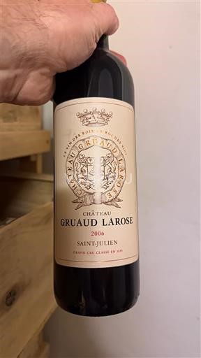 Bordeaux Saint-Julien Grand Cru Château Gruaud Larose 2006