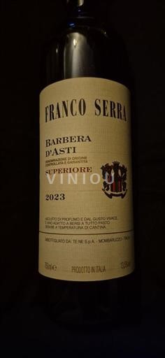 Piémont Barbera d'Asti Franco Serra Superiore 2023