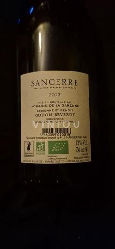 Valle del Loira Sancerre Domaine La Garenne 2023