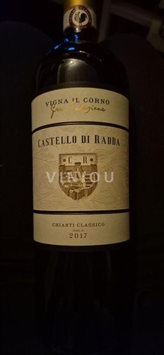 Toscane Chianti Classico Castello di Radda Vigna Il Corno 2017