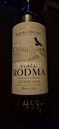 Castilien og León Ribera del Duero Finca Rodma Avizor 2020