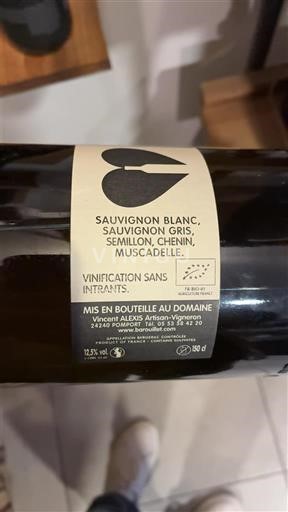 Tây Nam Bergerac Domaine Alexis Không niên vụ