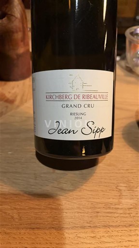 Alsace Riesling Grand Cru Jean Sipp 2014