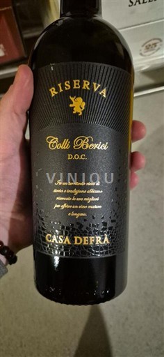 Vénétie Colli Berici Casa Defrà Riserva 2020