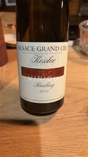 Alsace Riesling Grand Cru Dirler-Cadé Kessler 2014