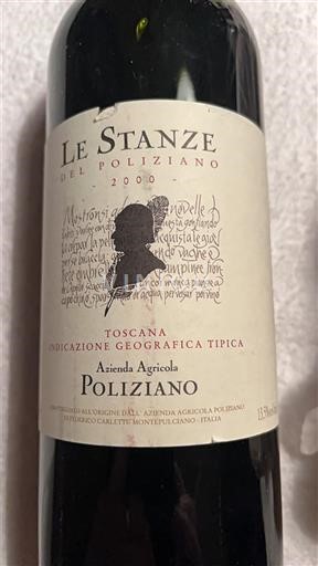 Toscana Không được chỉ định Poliziano Le Stanze 2000