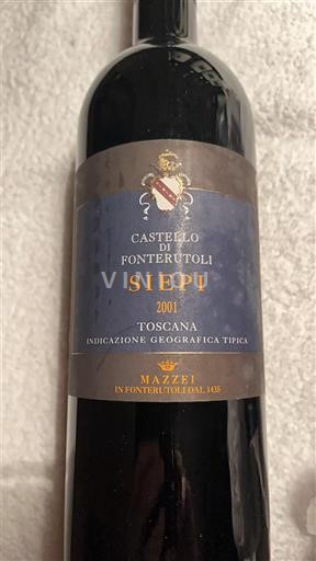 Toscana Không được chỉ định Castello di Fonterutoli Siepi 2001