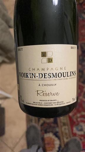 Champagne Sâm-panh Voirin-Desmoulins Réserve Không niên vụ