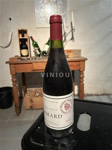 Bourgogne Pommard Domaine Marquis Angerville 1995