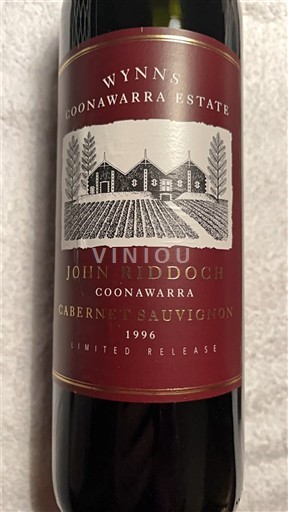 Nam Úc Coonawarra Wynns Coonawarra Estate John Riddoch 1996