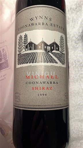 Nam Úc Coonawarra Wynns Coonawarra Estate Michael 1994
