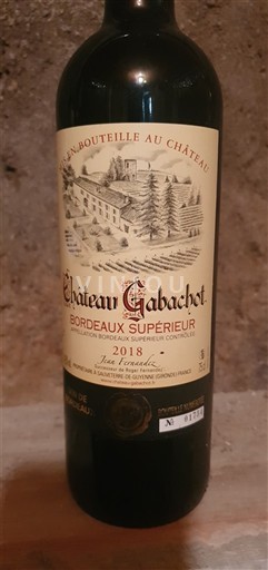 Bordeaux Bordeaux superiore Château Gabachet 2018