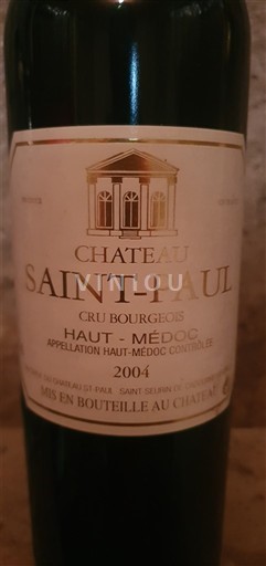 Bordeaux Haut-Médoc Château Saint-Paul 2004