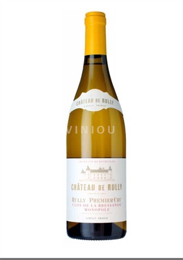 Vinos Blanc sec Clos de la Bressande Monopole Château Rully 2022 Francia Borgoña Rully AOC Premier Cru