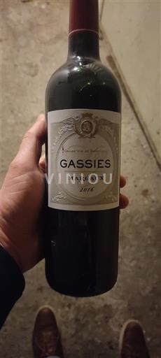 Bordeaux Margaux Grand Cru Château Gassies 2016