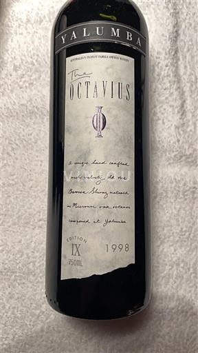 Južna Avstralija Barossa Valley Yalumba The Octavius 1998