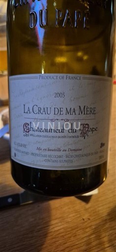 Valle del Rodano Châteauneuf-du-Pape La Crau de ma Mère 2005