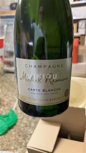 Champagne Sâm-panh Michel Remion Carte Blanche Không niên vụ
