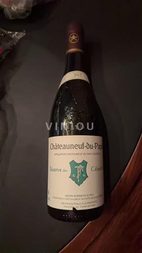 Valle del Rodano Châteauneuf-du-Pape Domaine Pierre Usseglio & Fils Réserve des Célestins 2012