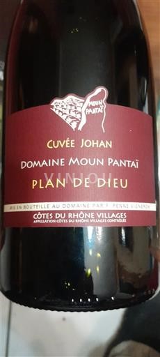 Valle del Ródano No especificado Domaine Moun Pantai Johan 2020