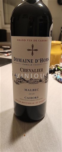 Tây Nam Cahors Domaine Homs Chevalier 2019